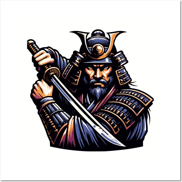 Shogun Warrior Wall Art by JSnipe